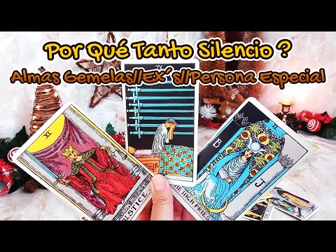 ✨️Por Qué Tanto Silencio?💬Ya me Olvidó?💭 Qué Debo Saber?🔮 AlmasGemelas/Ex's🔥#tarot