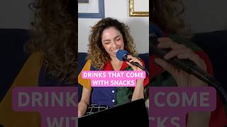 More drinks should come with snacks!! #comedypodcast #favoritedrink #podcastclips #podcast