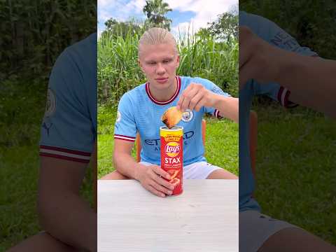 Haaland Spicy Fries <strong>Prank</strong> 🍟🌶️😂 #haaland  #funny  #worldcup