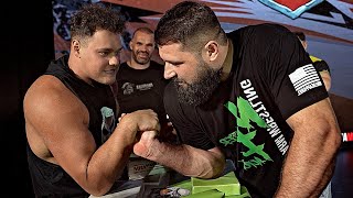 SCHOOLBOY VS VITALY ARM WRESTLING BEFORE THE MATCH 2025