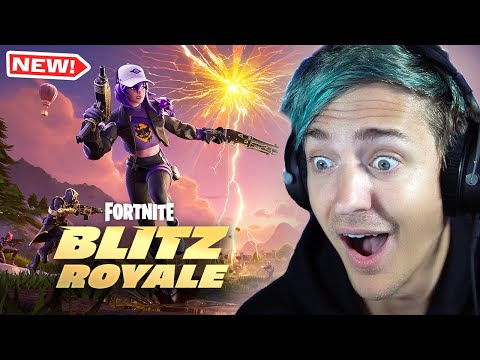 Ninja's Blitz Royale Fortnite Gameplay: New Weapons, AI Enemies & Fast Matches