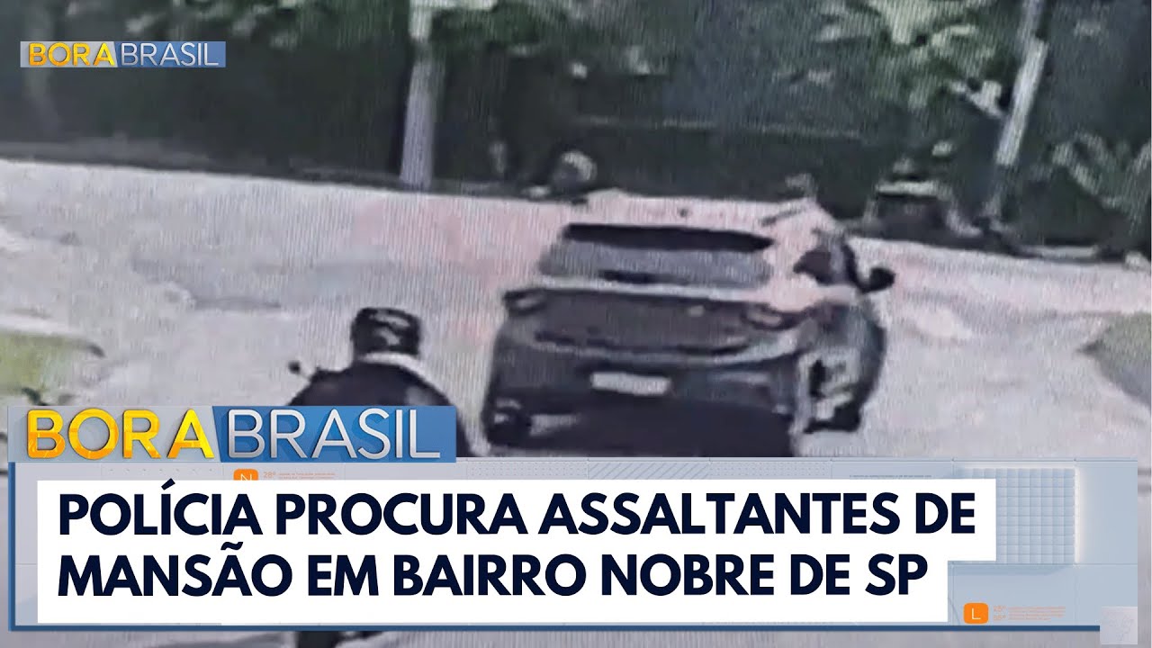 Polícia procura assaltantes de mansão em bairro rico de São Paulo