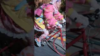 【新 作 う p】カラフルババアの爆チャリgif2【待 望】 #ロリィタ  #クロスバイク #ダイエット