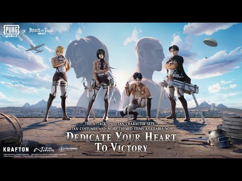 PUBG MOBILE x Attack on Titan | The Scout Regiment has arrived!