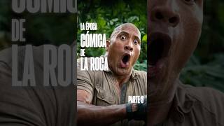 La ÉPOCA CÓMICA de LA ROCA #dwaynejohnson #moana #moanaliveaction #therock #laroca