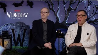 Fred Armisen and Steve Buscemi Talk “Wednesday” Season 2