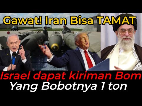 Trump Kirim Ribuan Bom ke Israel, Berat Satuan Hampir 1 Ton