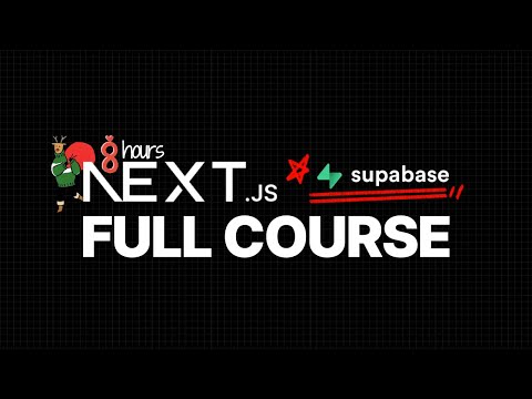 Next.js Full Course - Supabase를 사용하여 나만의 TASK 관리 애플리케이션 만들기