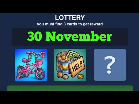 bums lottery cards today || bums 30 November lottery Card