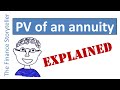 Present Value of Annuities