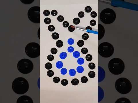 ⚫🔵 #colormixingmagic #satisfyingasmr #asmr #shortsvideo #art