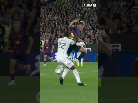 We already knew what Dani Olmo could do 😏 #shorts #fcbarcelona #olmo #LaLigaHighlights