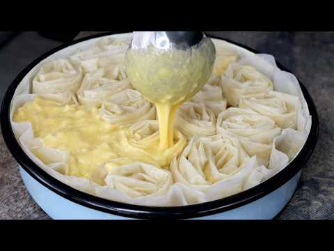 Čipkasta pita ✅  jednom kad je probaš stalno je praviš