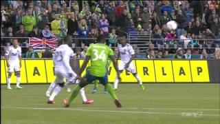 Vancouver Whitecaps FC at Seattle Sounders FC - Kekuta Manneh 3-0 Goal - 2013-10-09 - HD