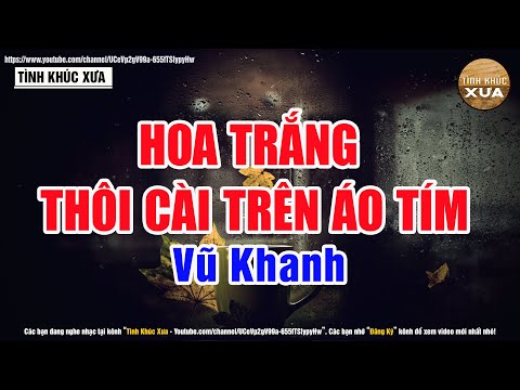 Hoa Trắng Thôi Cài Trên Áo Tím (Tình Ca Tháng 9) - Vũ Khanh x Tình Khúc Xưa