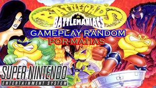 Gameplay random Battletoads in Battlemaniacs [Super Nintendo] por Matias