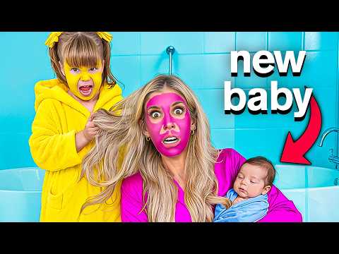 Morning Routine with New Baby (First Day of Schoo)
