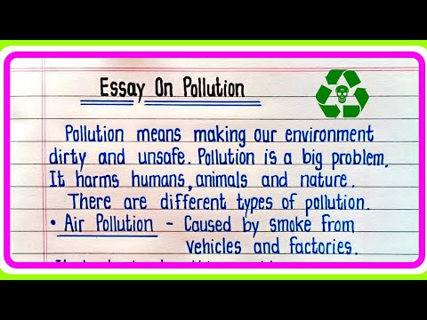 Essay On Pollution | Pollution Essay In English | Short Essay On Pollution In English