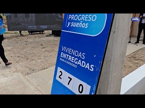 “Dentro de estas casas latirán corazones con esperanzas, que seguirán creyendo en San Luis”