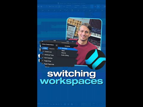 Switching Workspaces on the Fly #shorts