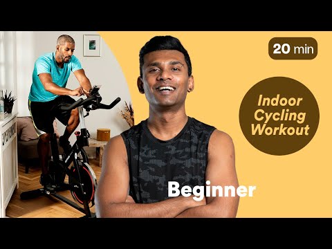 20 Minute Beginner Indoor Cycling Workout | Motosumo