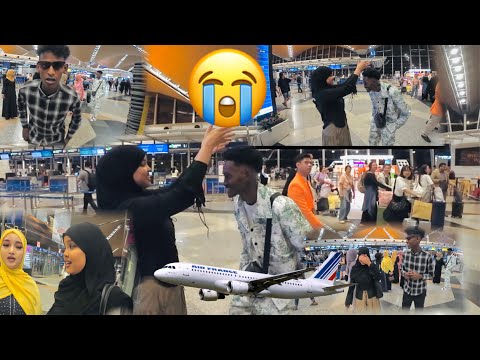 SOGOOTINTII CUMEER IYO AIRPORT KA MALAYSIA 🇲🇾 IYO WIXII KADHACAY😭😭
