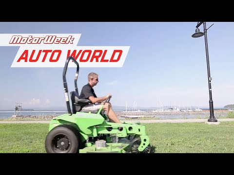 Commercial Mowers Go Green With the Help of Repurposed Nissan Leaf Batteries | MotorWeek Auto World