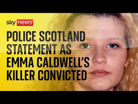 Watch live: Police Scotland deliver statement as Emma Caldwell's murder suspect is found guilty