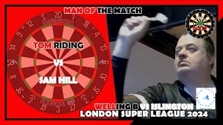 DARTS | LONDON SUPER LEAGUE 24-25 | Tom Riding vs Sam Hill Welling B vs Islington