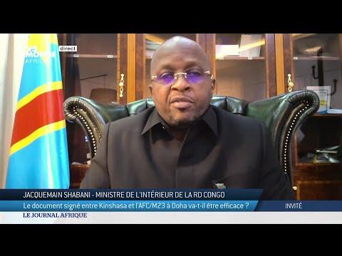 RD Congo : le ministre de l'Intérieur revient sur les négociations de Doha