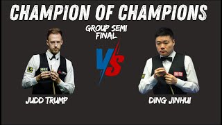 Ding Junhui vs Judd Trump | Champion of Champions 2024 Group Semifinal