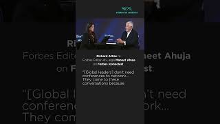 Richard Attias tells @Forbes Why Global Leaders Go to Conferences