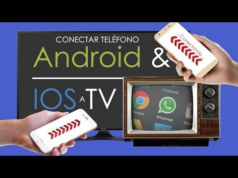 Conectar Teléfono Android o iOS a TV ANTIGUA o NUEVA | Como VER pantalla de Celular en Televisión
