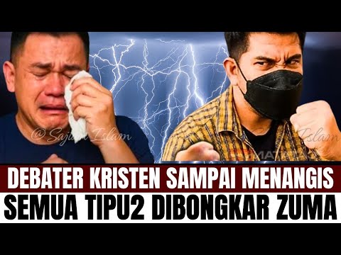 HEBOH‼️DEBATER KRISTEN SAMPAI MENANGIS _ SEMUA TIPU DAYA PAULUS DIBONGKAR ZUMA