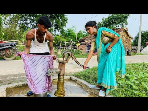 मेहर मऊगा मरद, बाहर में करता था रंगबाजी, मेहरारू ने धुर छोड़ा दिया पैर दबाने से लेकर कपड़ा धोवाती थी