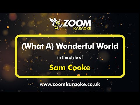 Sam Cooke – What A Wonderful World – Karaoke Version from Zoom Karaoke