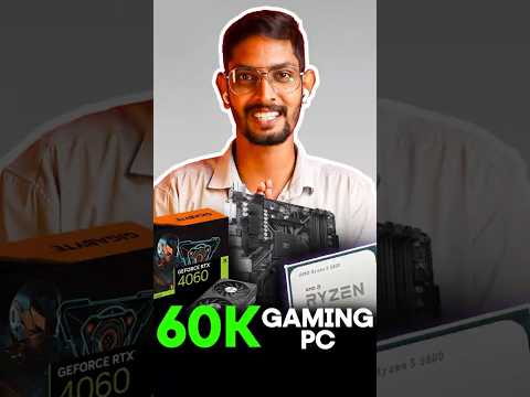 Just 60K🖥️ Gaming, Productivity And Happy Life 😌❤️ #pcbuild  #a2d #a2dpcfactory