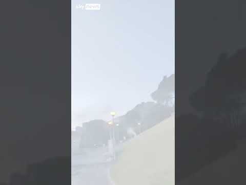 Cheers as power is restored in Madrid and Lisbon