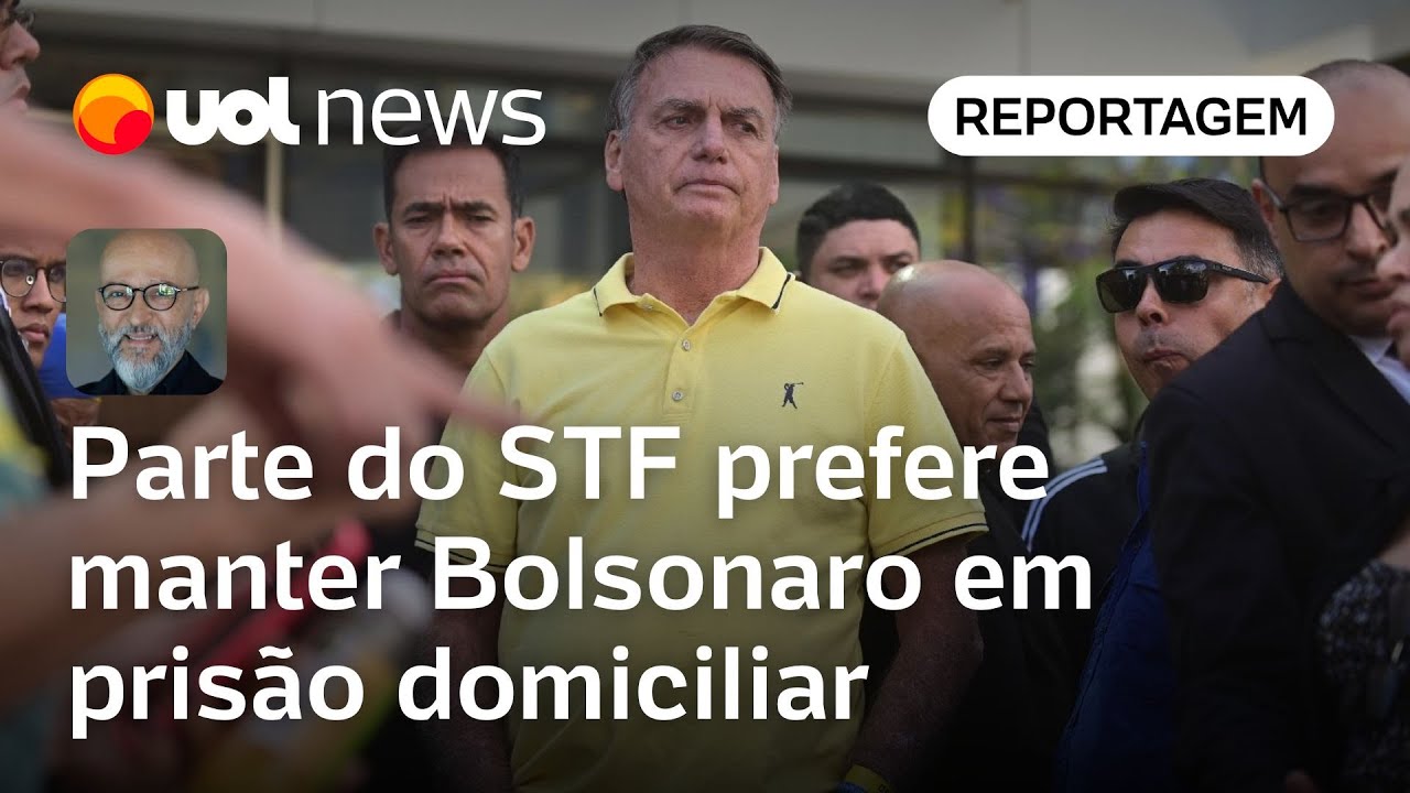 Parte do STF prefere manter Bolsonaro em prisão domiciliar | Josias de Souza