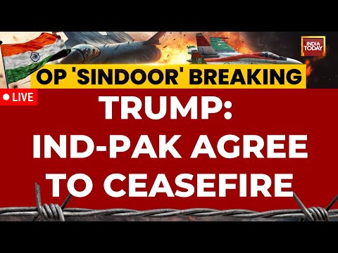 India-Pakistan Agreed To Ceasefire: Trump Says US Mediated Talks | India-Pakistan Ceasefire