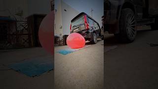 Giant Balloon 🎈 vs Scorpio 🚘 #shorts #devkeexperiment