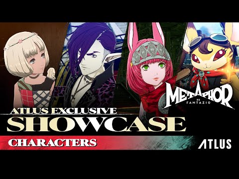 Metaphor: ReFantazio "ATLUS Exclusive" Showcase – Characters Livestream