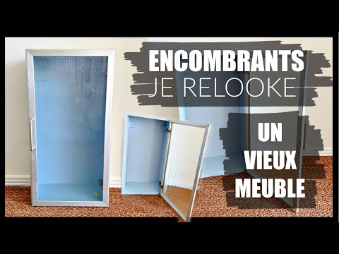 ENCOMBRANTS - JE RELOOKE UN VIEUX MEUBLE EN MEUBLE TENDANCE