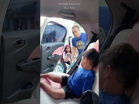 Elbarack baru bangun tidur #keripikkentangmasboy #shorts #trending