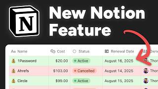How to add CONDITIONAL COLORS to Notion Databases