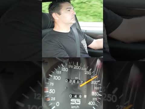 🔥150-300km/h im W124 SG65 V12-Biturbo #w124 #v12 #mercedes #amg #topspeed #acceleration #biturbo