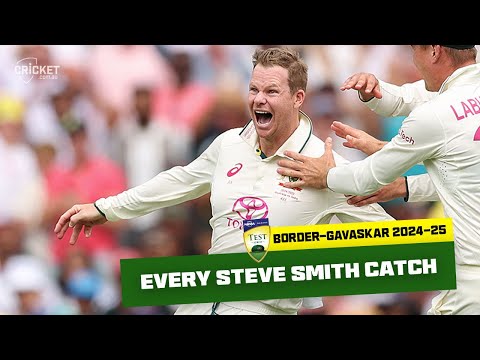 Every catch: A dozen elite Smith grabs, and one that was denied | Australia v India 2024-25