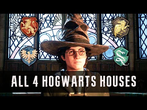 Hogwarts Legacy – All 4 Hogwarts Houses Comparison