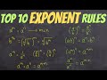 Exponent Rules and Properties