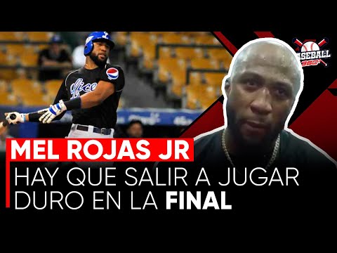 Baseball 360 Mel Rojas Jr - Hay que salir a jugar duro en la final. Las Estrellas son un gran equipo